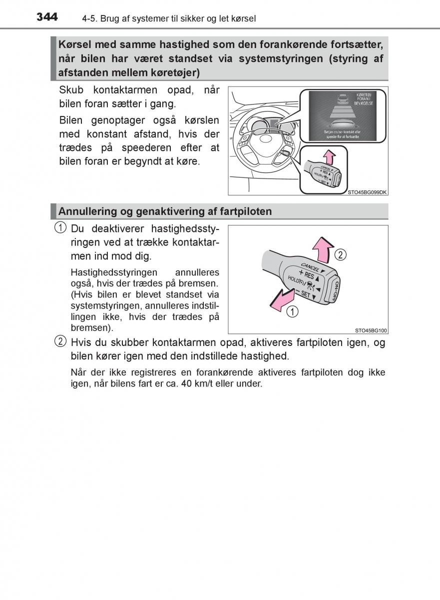 Toyota C HR Bilens instruktionsbog / page 344