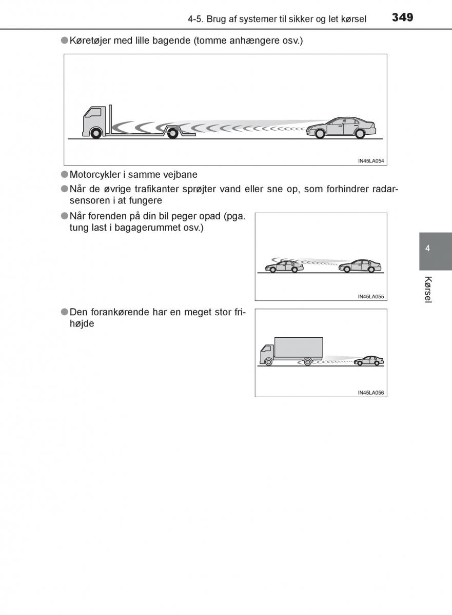 Toyota C HR Bilens instruktionsbog / page 349