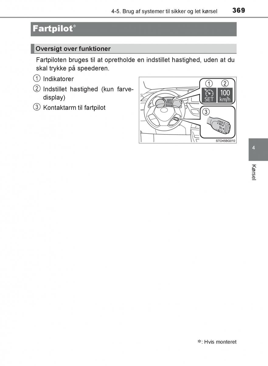 Toyota C HR Bilens instruktionsbog / page 369