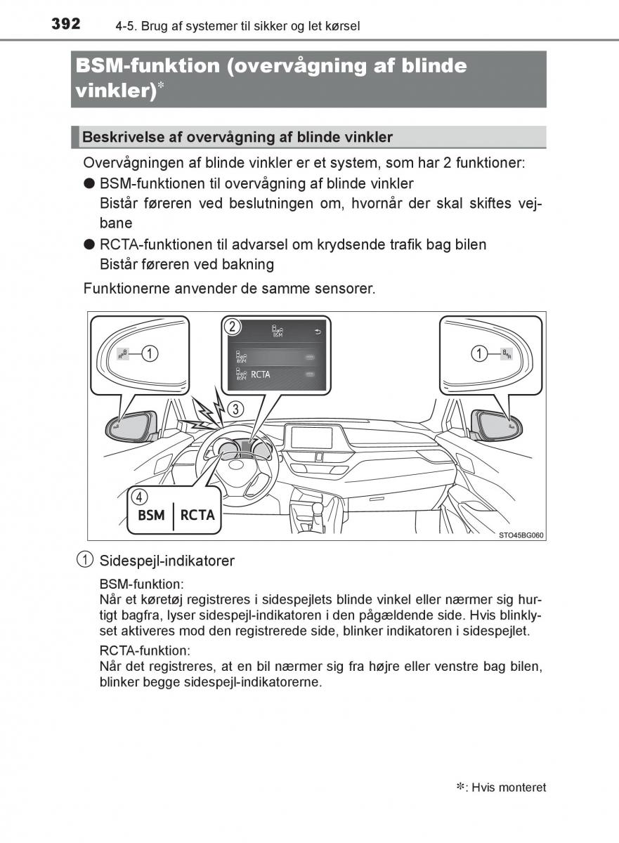 Toyota C HR Bilens instruktionsbog / page 392