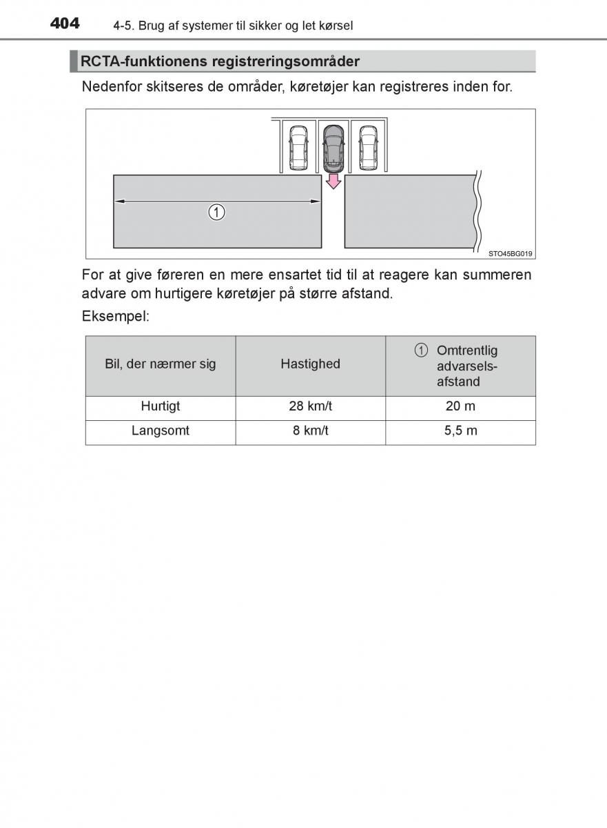 Toyota C HR Bilens instruktionsbog / page 404