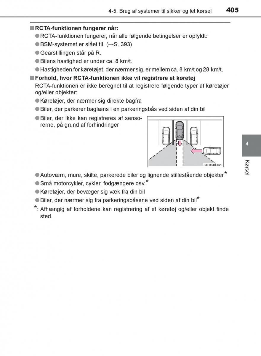 Toyota C HR Bilens instruktionsbog / page 405