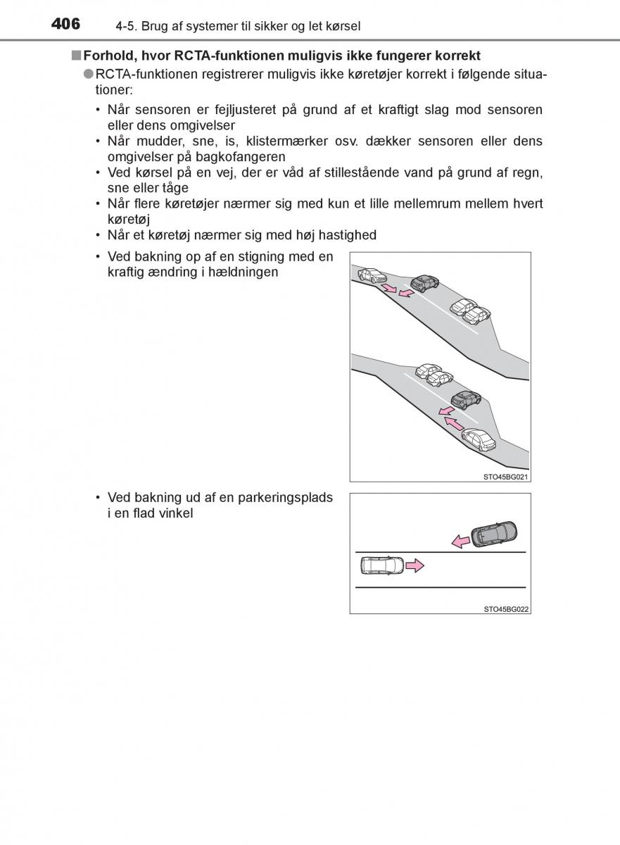 Toyota C HR Bilens instruktionsbog / page 406