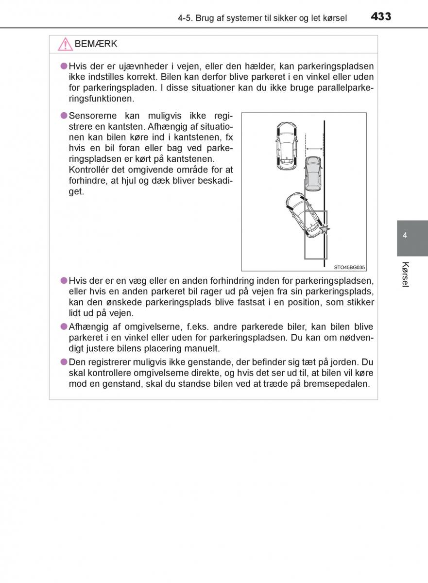 Toyota C HR Bilens instruktionsbog / page 433