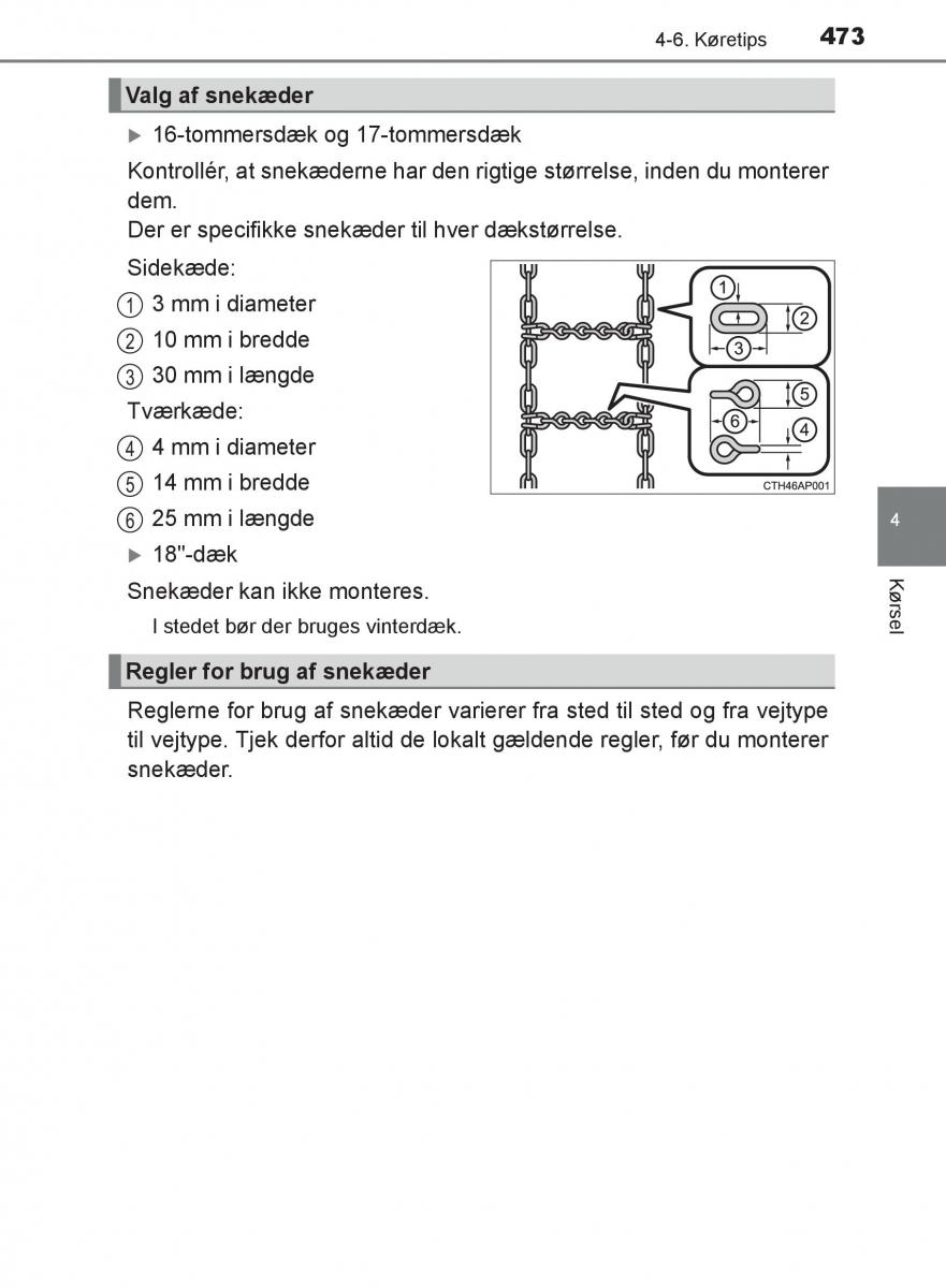 Toyota C HR Bilens instruktionsbog / page 473