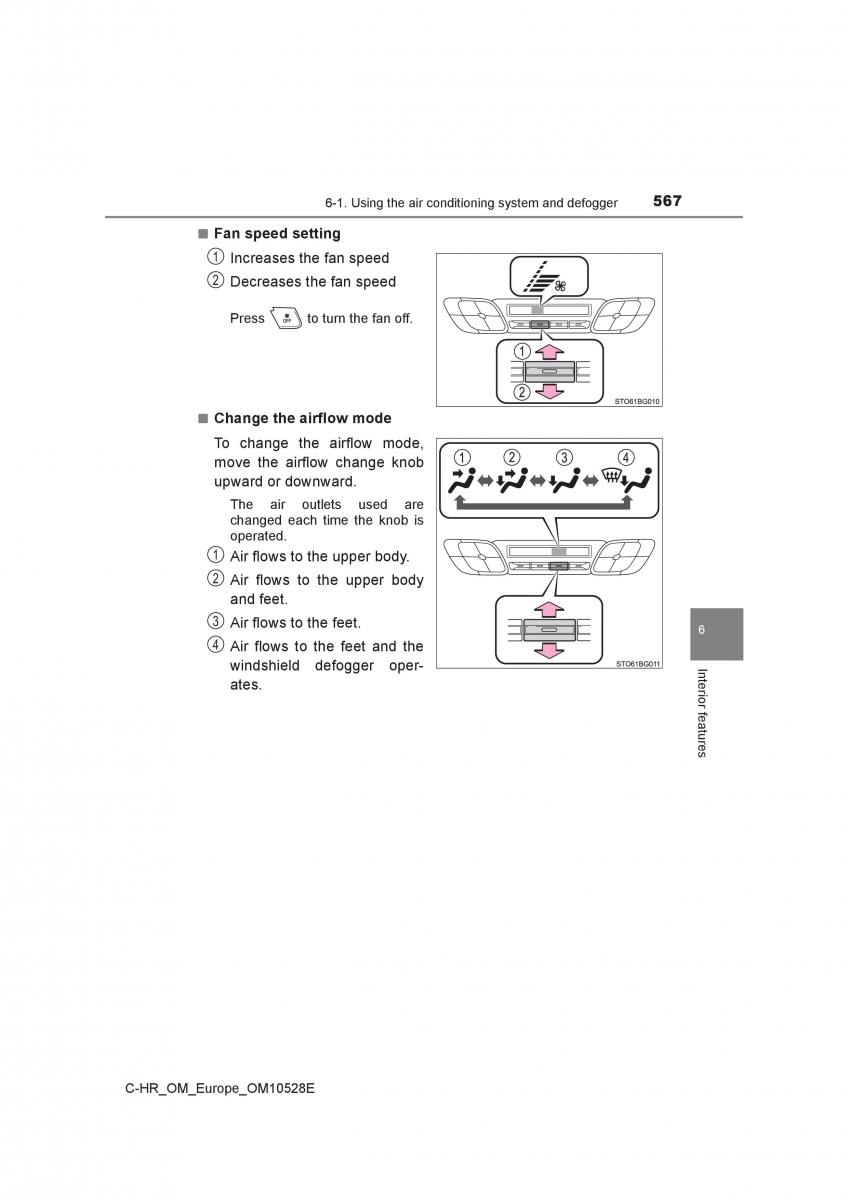 Toyota C HR owners manual / page 567