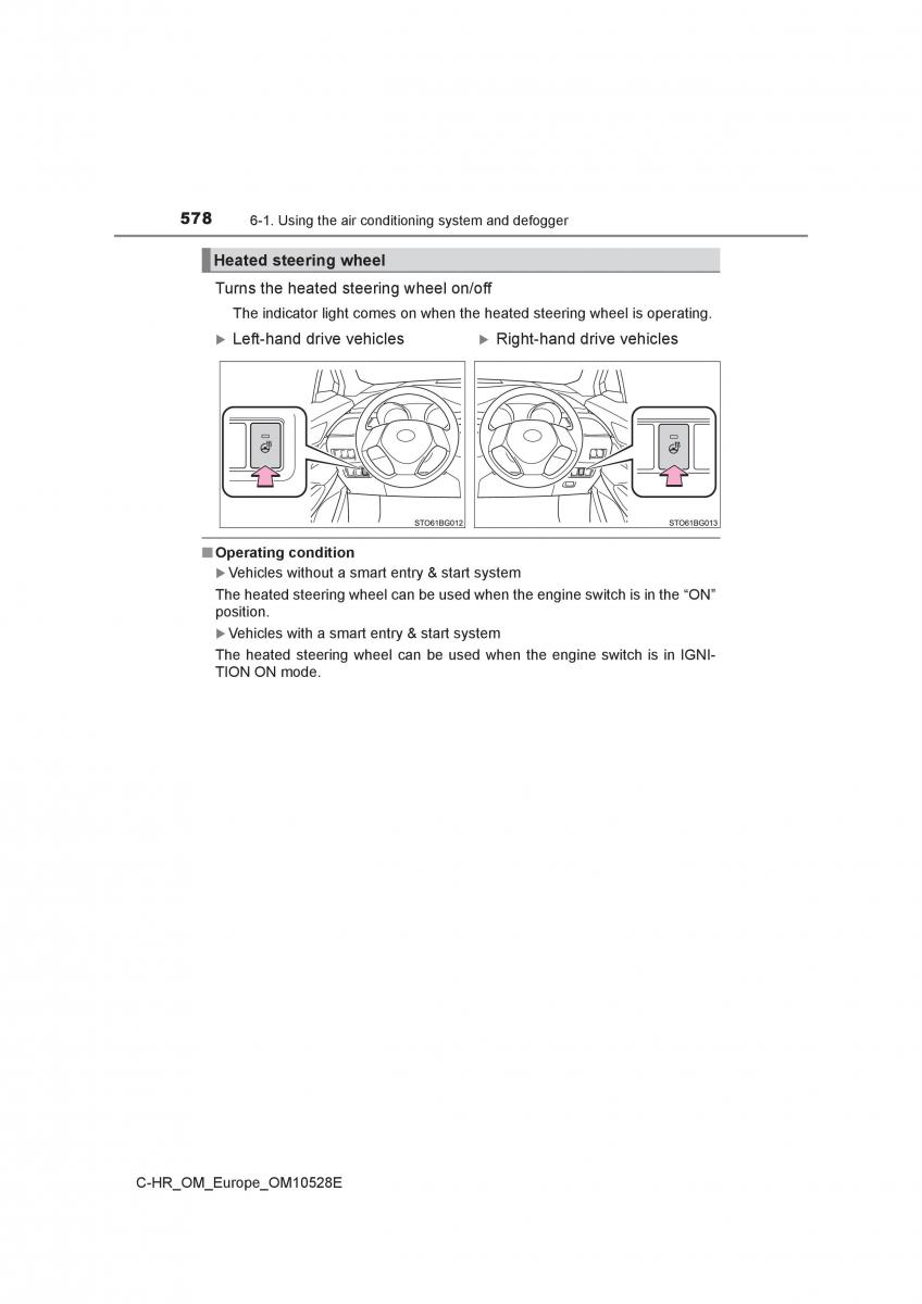 Toyota C HR owners manual / page 578