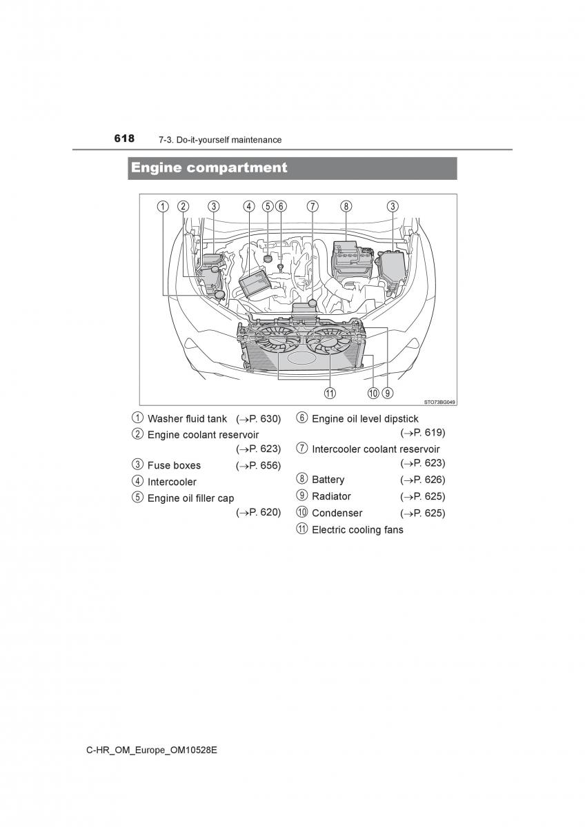 Toyota C HR owners manual / page 618