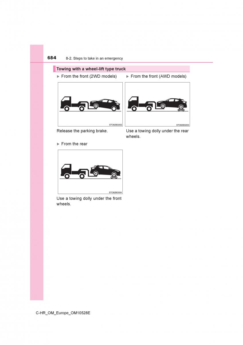 Toyota C HR owners manual / page 684