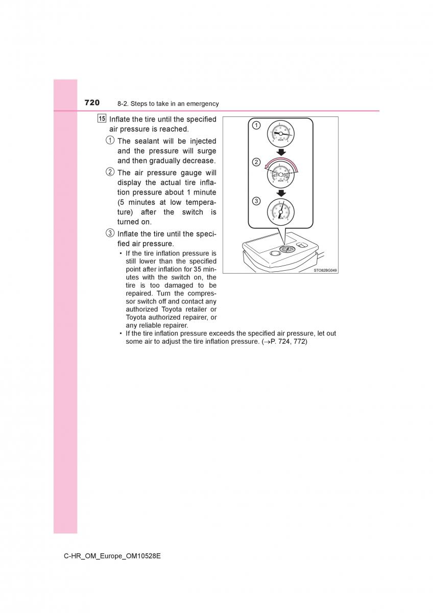 Toyota C HR owners manual / page 720