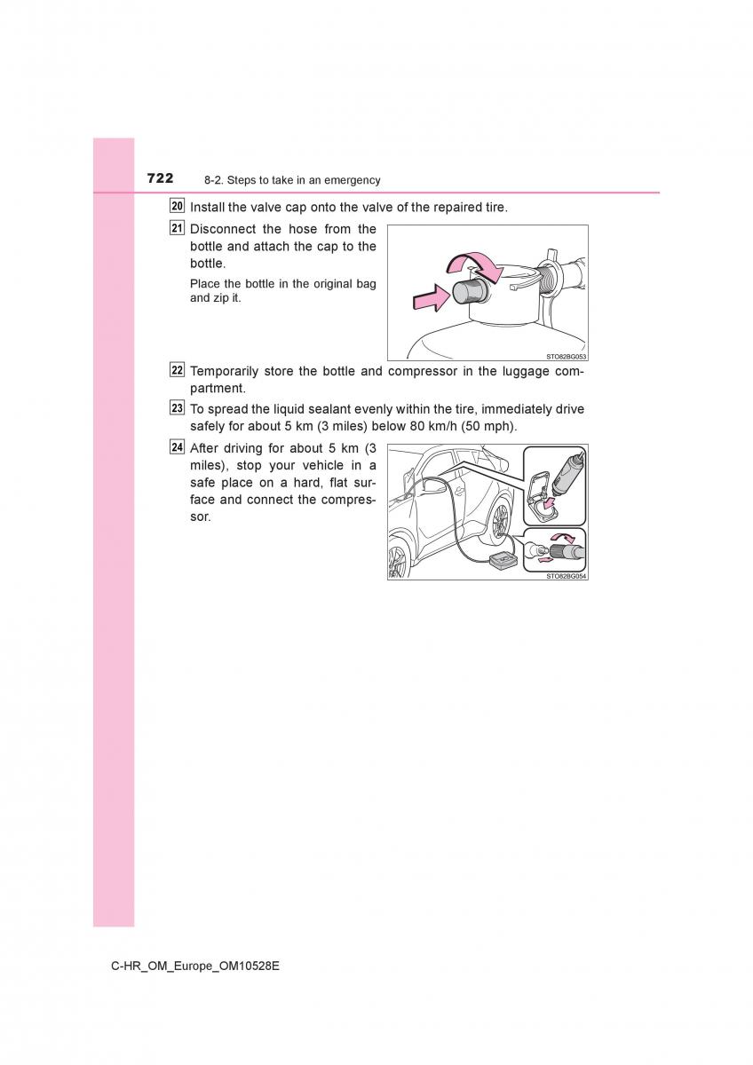 Toyota C HR owners manual / page 722