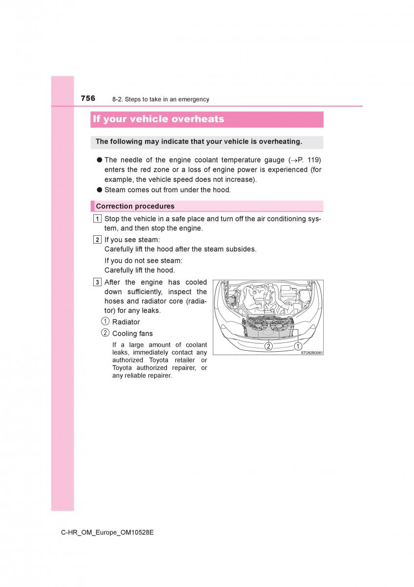 Toyota C HR owners manual / page 756