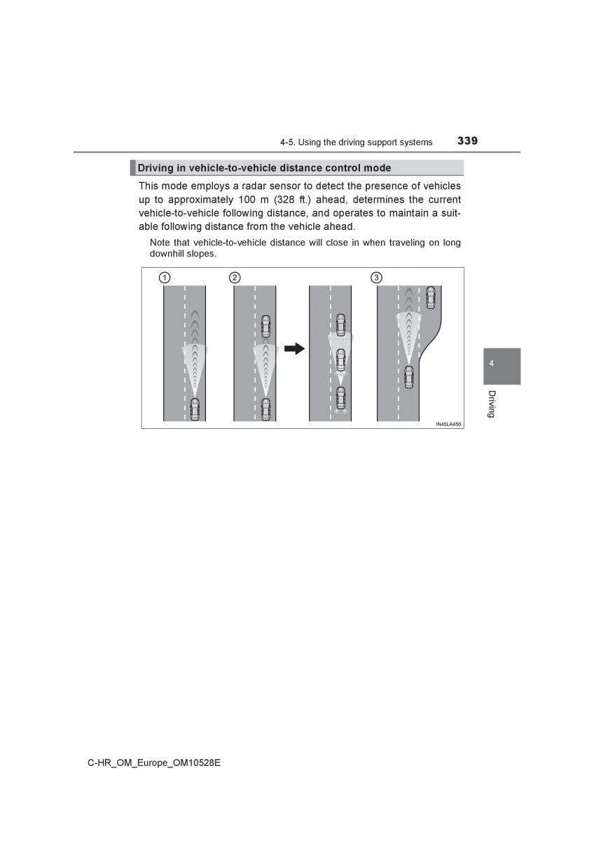 Toyota C HR owners manual / page 339