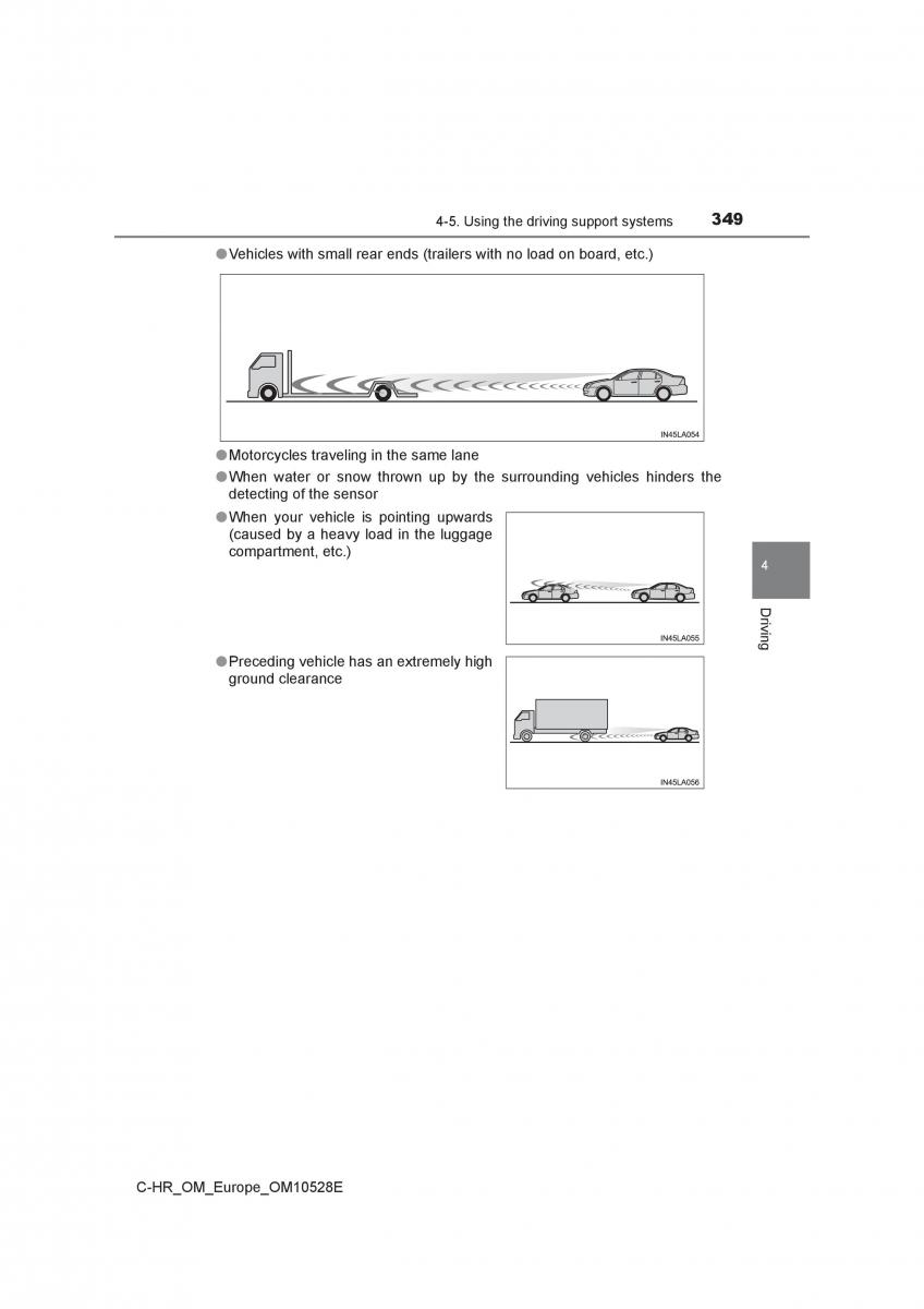 Toyota C HR owners manual / page 349