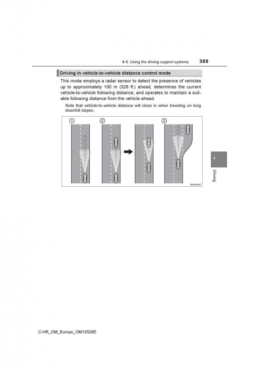 Toyota C HR owners manual / page 355