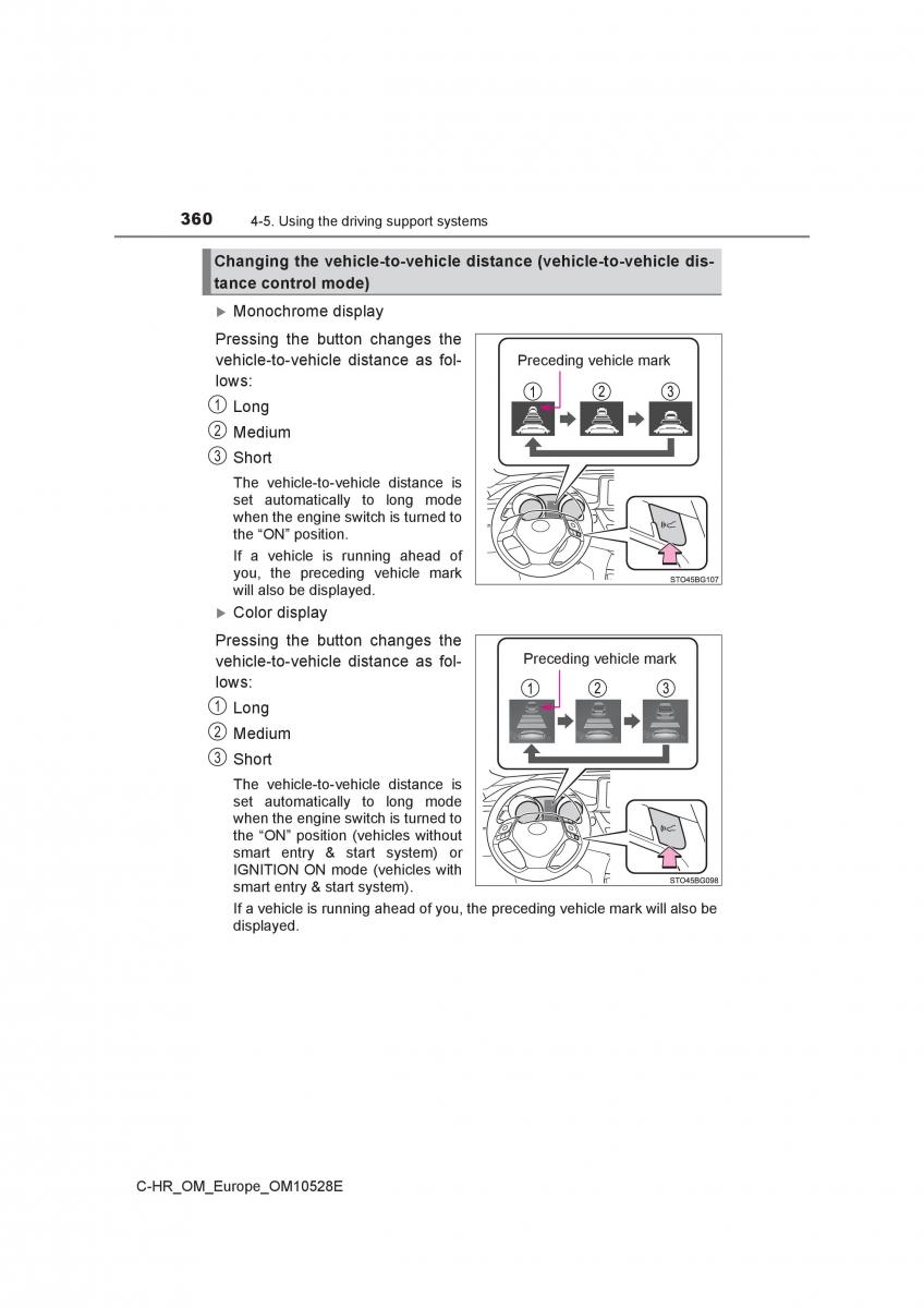 Toyota C HR owners manual / page 360