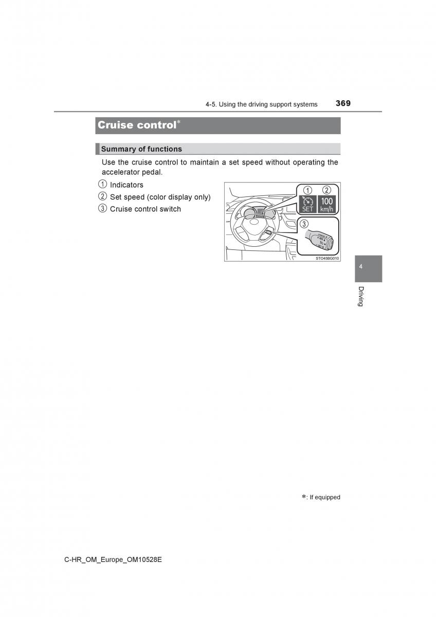 Toyota C HR owners manual / page 369