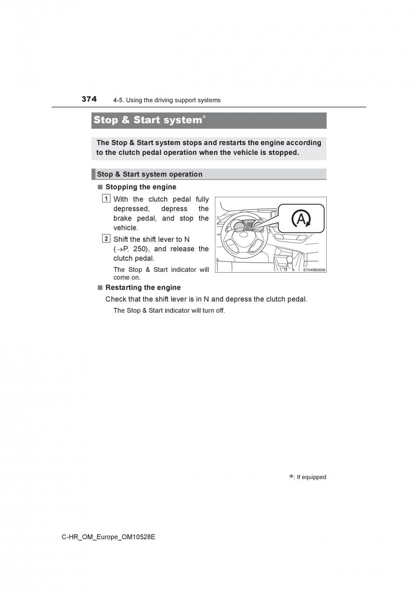 Toyota C HR owners manual / page 374