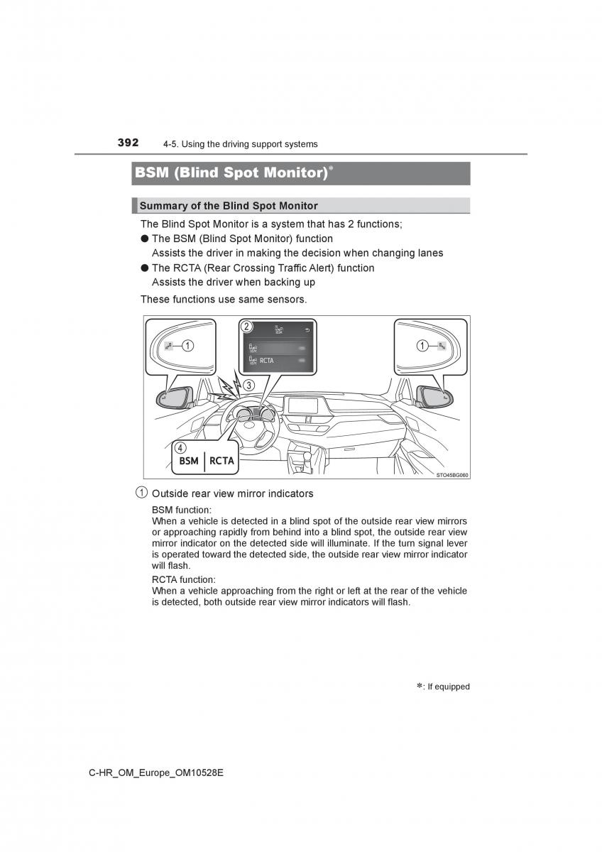 Toyota C HR owners manual / page 392