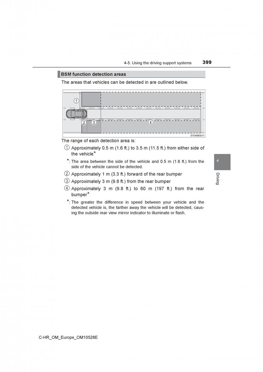 Toyota C HR owners manual / page 399