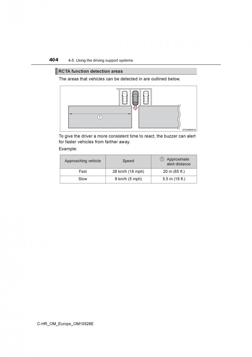 Toyota C HR owners manual / page 404