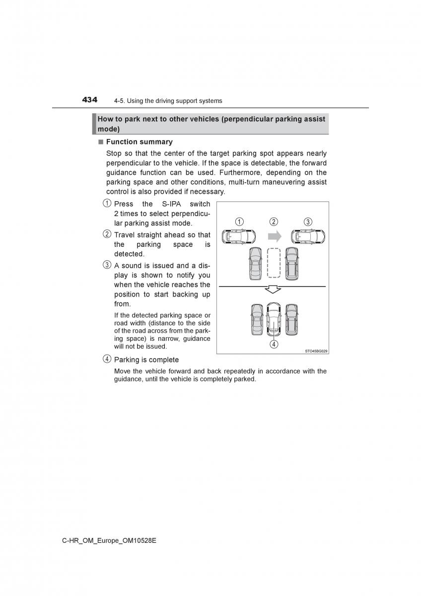 Toyota C HR owners manual / page 434