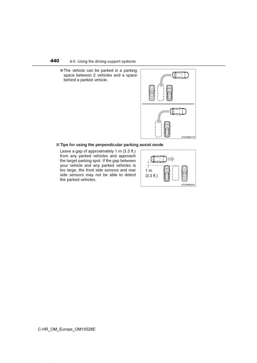 Toyota C HR owners manual / page 440