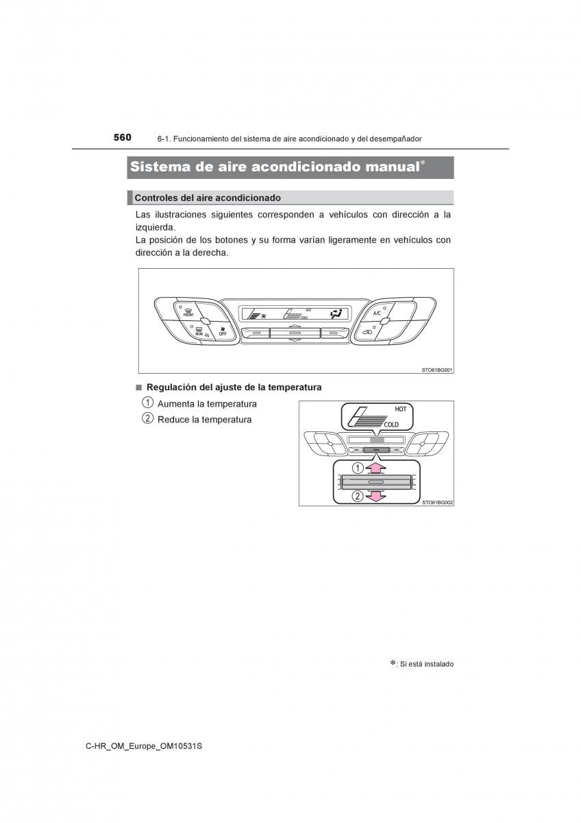 Toyota C HR manual del propietario / page 560