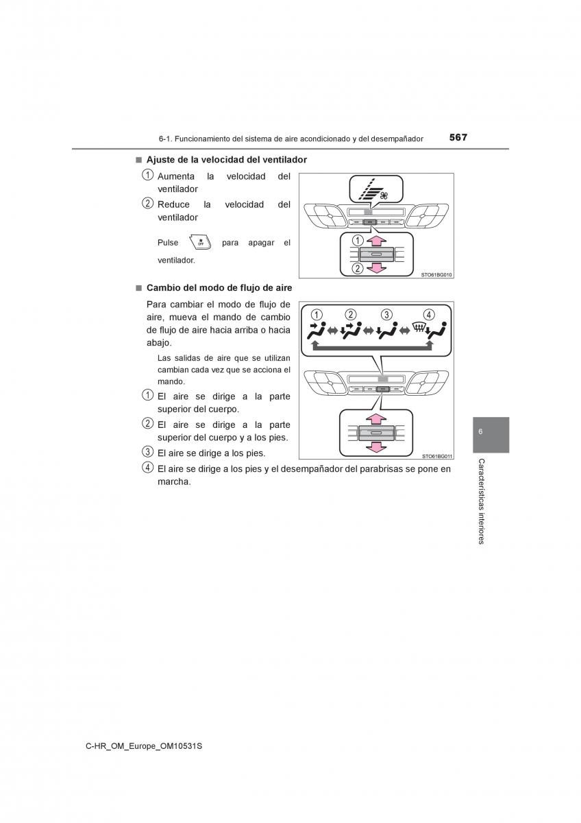 Toyota C HR manual del propietario / page 567