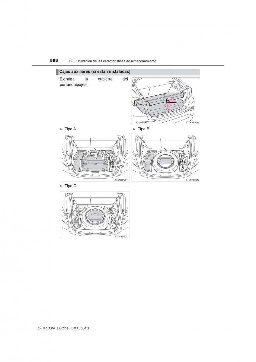 Toyota C HR manual del propietario / page 588