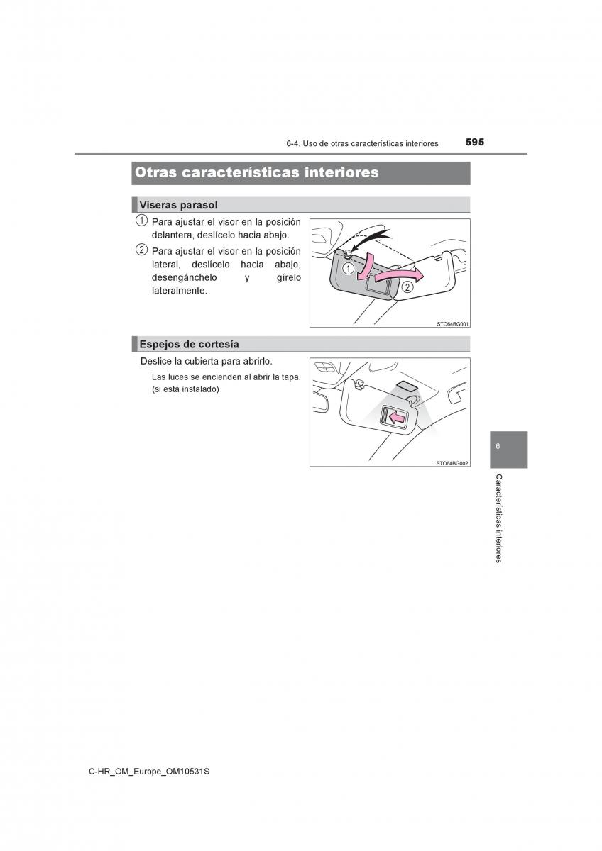 Toyota C HR manual del propietario / page 595