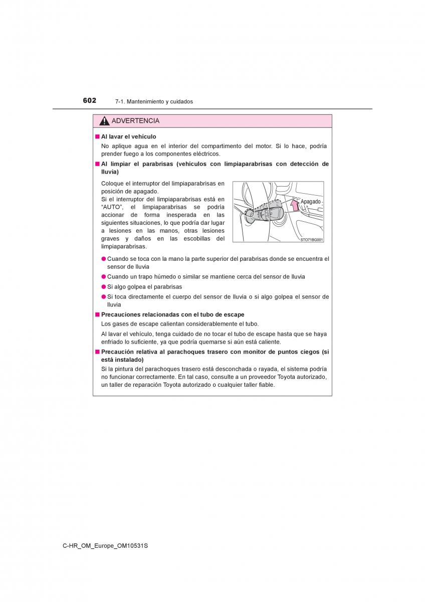 Toyota C HR manual del propietario / page 602