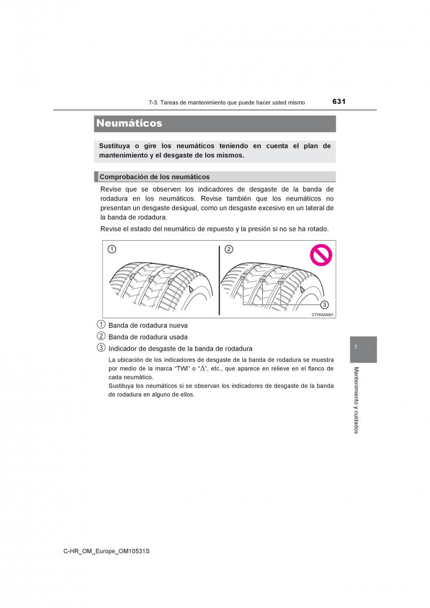 Toyota C HR manual del propietario / page 631