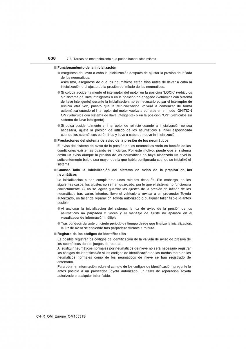 Toyota C HR manual del propietario / page 638