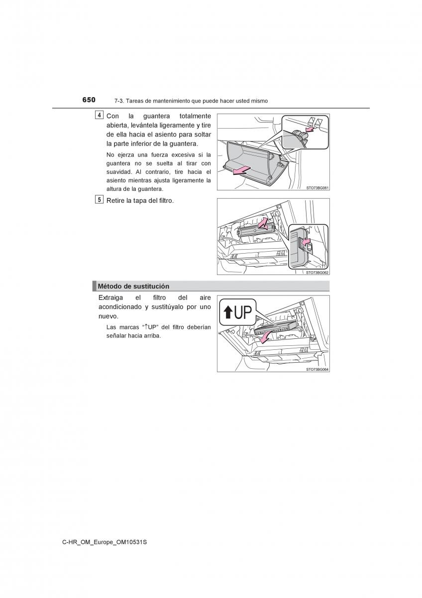 Toyota C HR manual del propietario / page 650