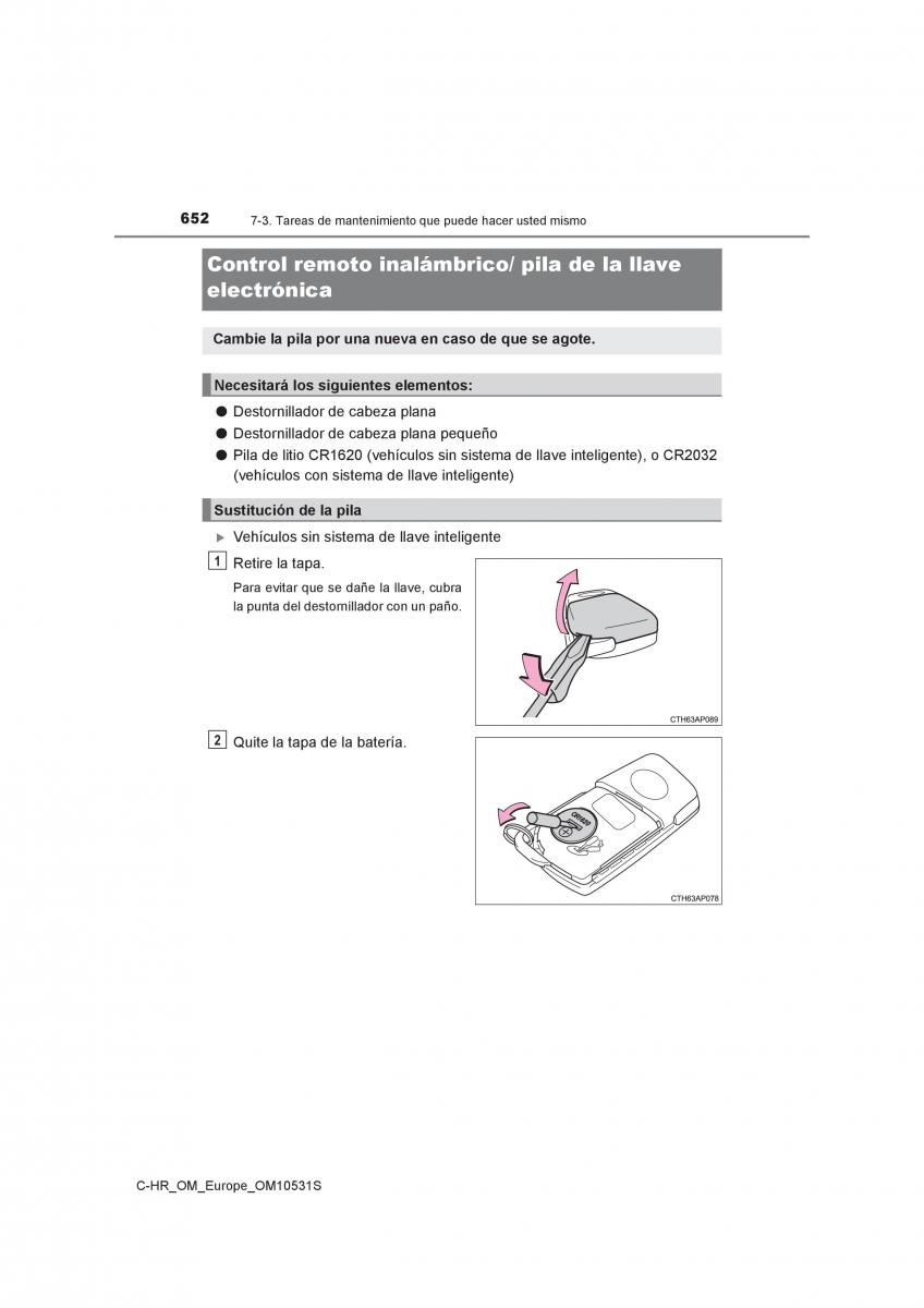 Toyota C HR manual del propietario / page 652