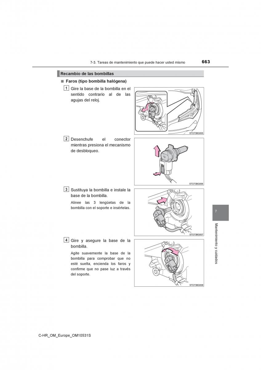 Toyota C HR manual del propietario / page 663