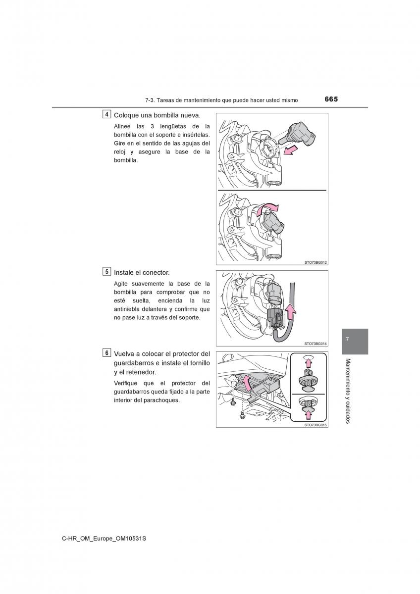 Toyota C HR manual del propietario / page 665