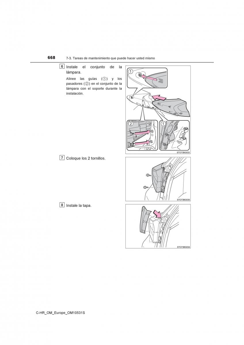 Toyota C HR manual del propietario / page 668