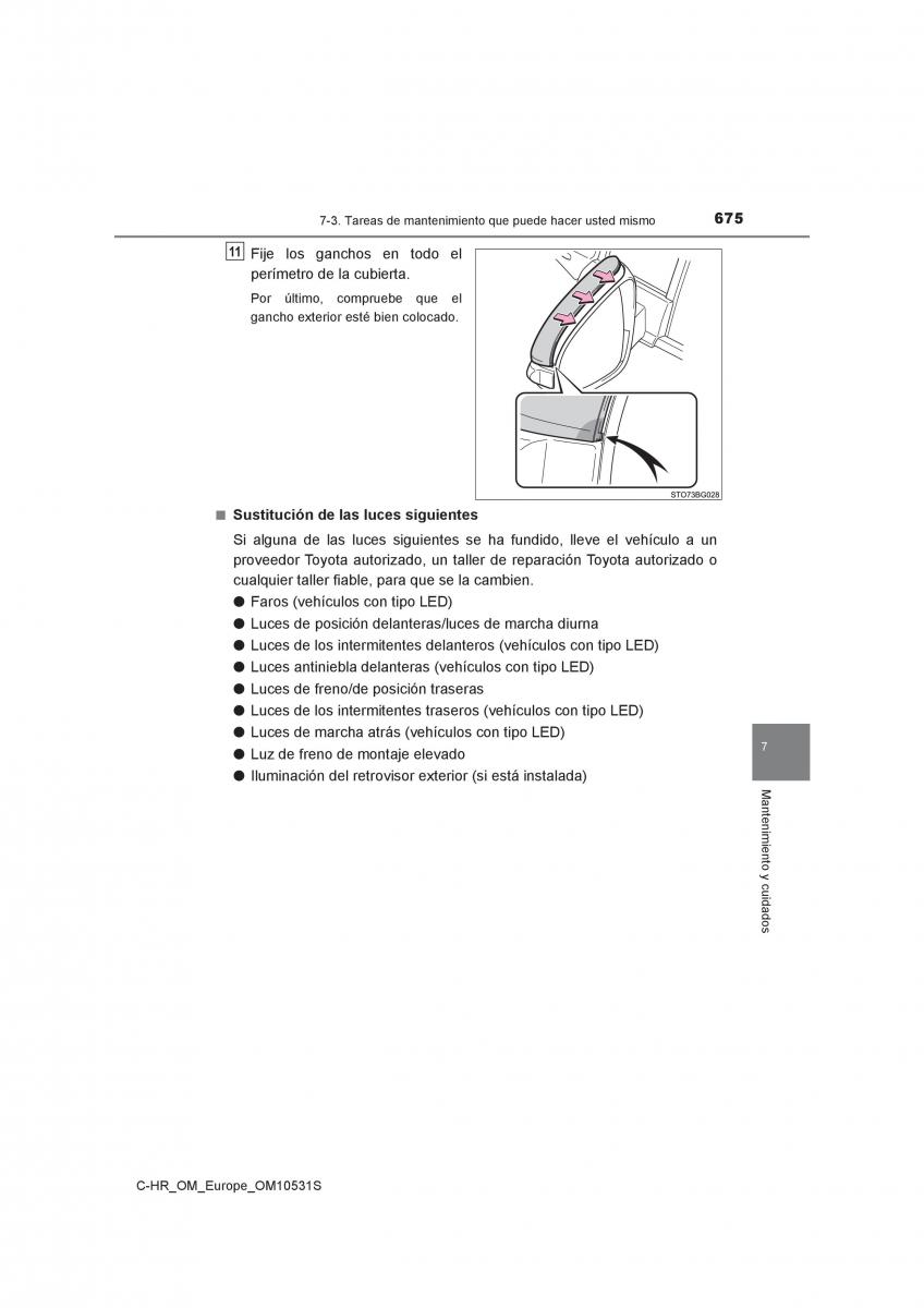 Toyota C HR manual del propietario / page 675