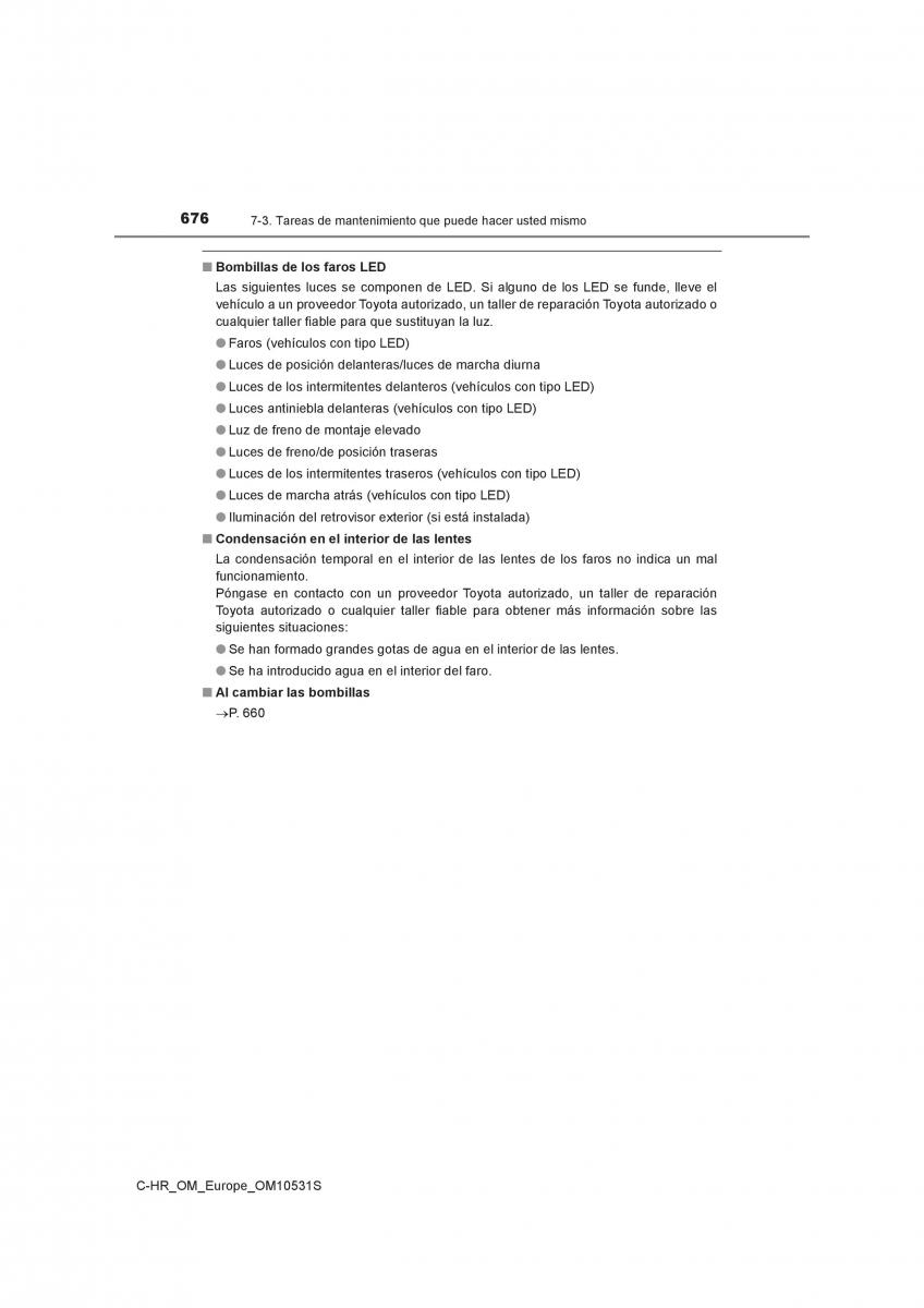 Toyota C HR manual del propietario / page 676