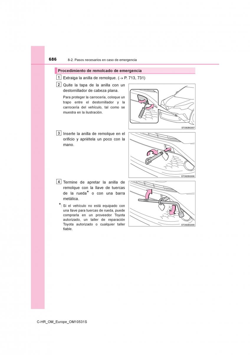 Toyota C HR manual del propietario / page 686