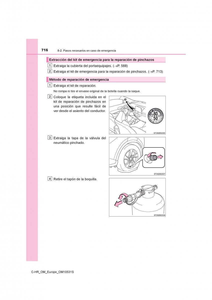 Toyota C HR manual del propietario / page 716