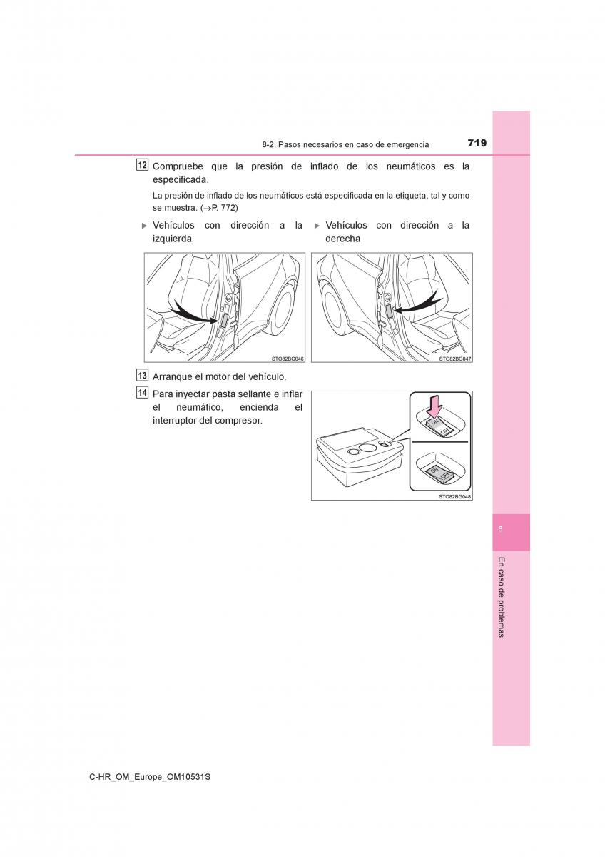 Toyota C HR manual del propietario / page 719