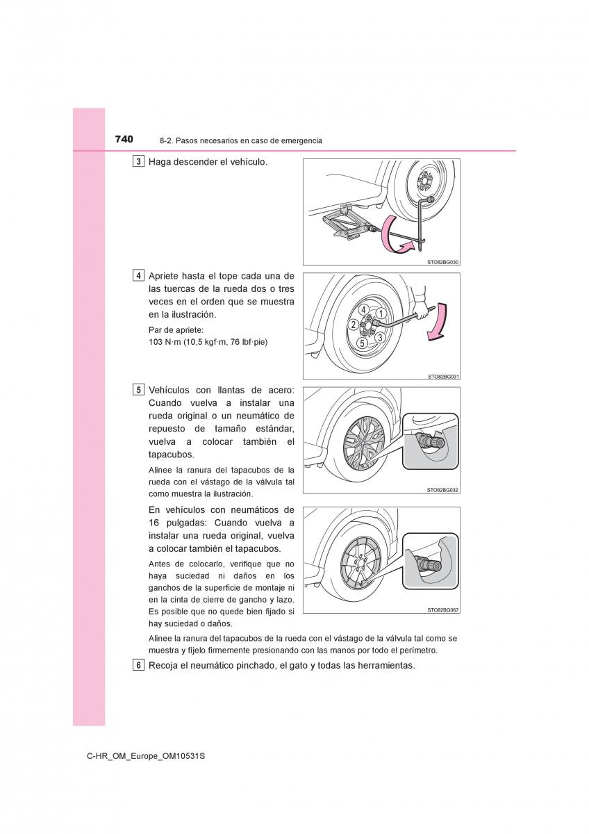 Toyota C HR manual del propietario / page 740