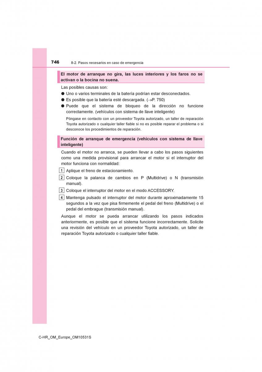 Toyota C HR manual del propietario / page 746