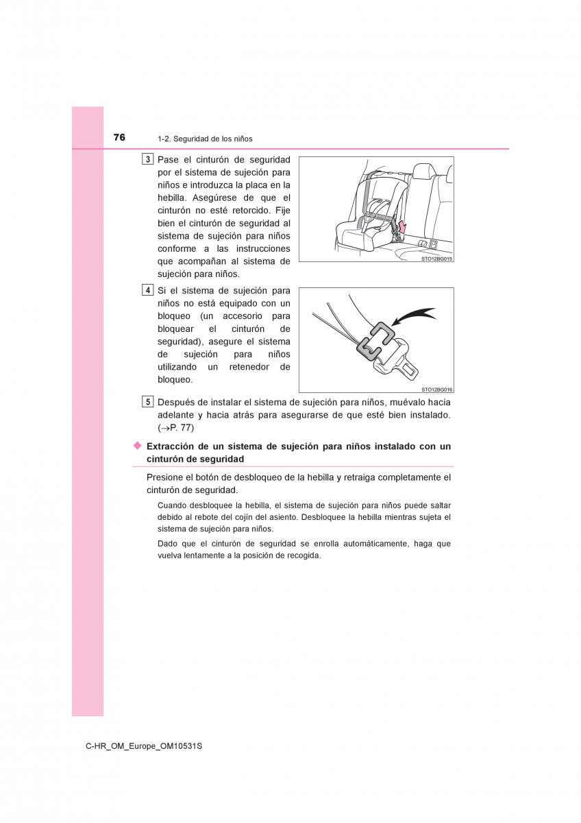 Toyota C HR manual del propietario / page 76