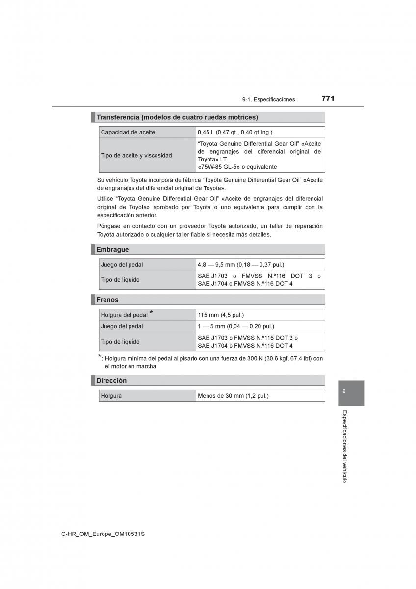 Toyota C HR manual del propietario / page 771