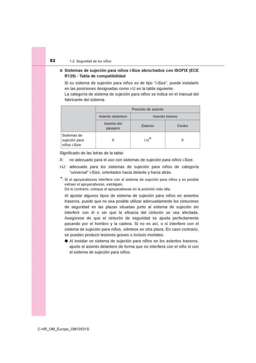 Toyota C HR manual del propietario / page 82