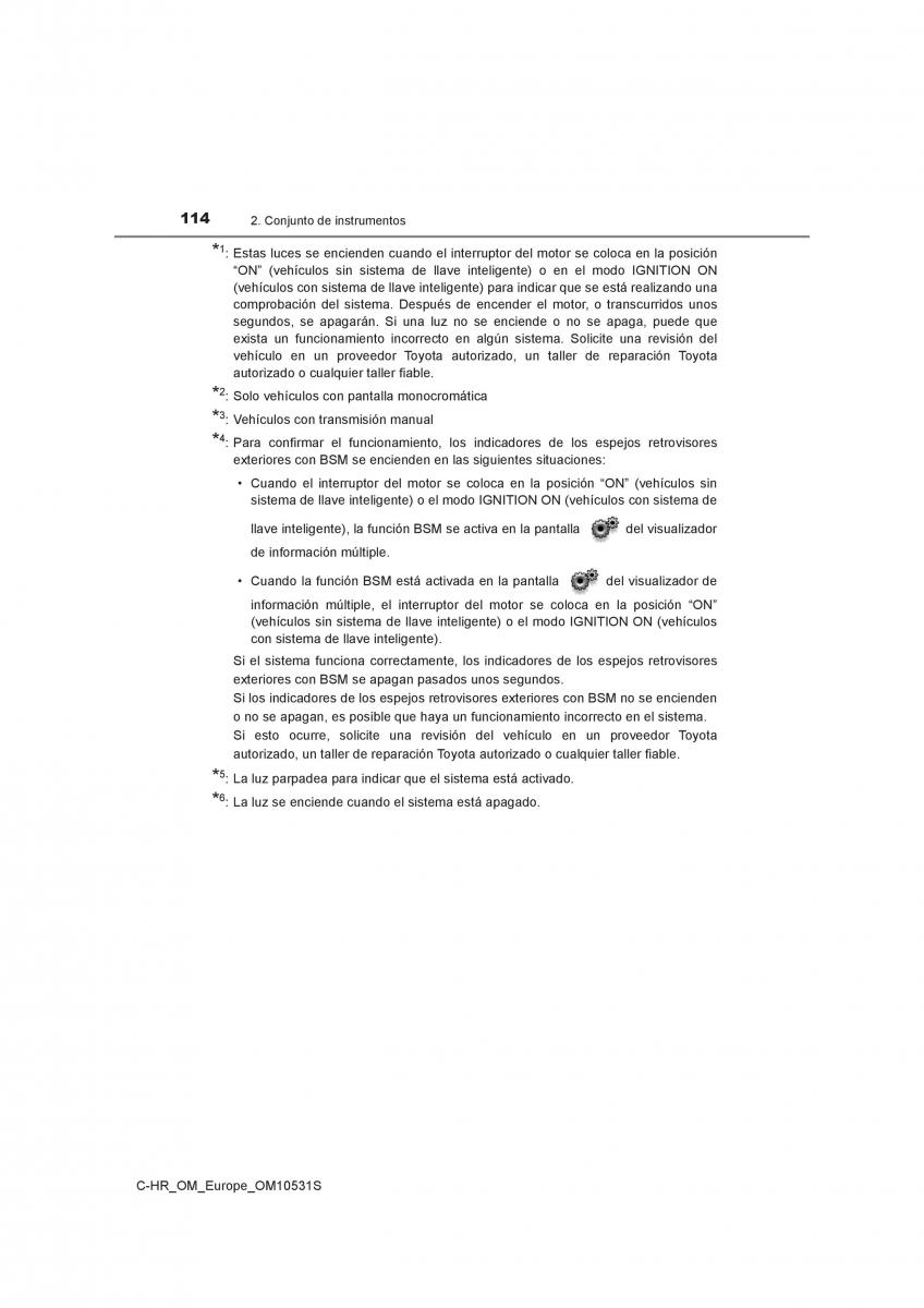 Toyota C HR manual del propietario / page 114